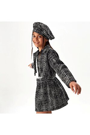 Kız Çocuk İkili Takım Aleyna Ceket – Etek 