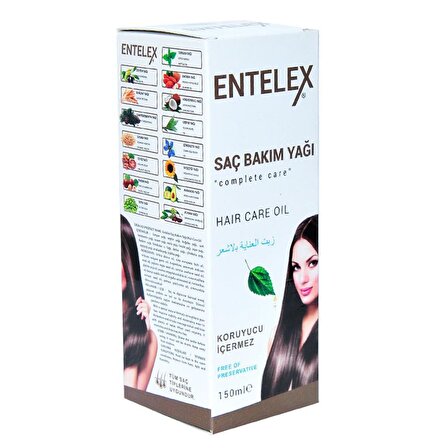 Entelex Saç Bakım Yağı 150 ML