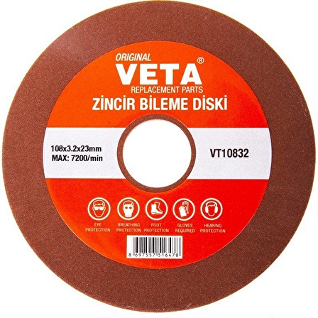 Palmera Veta VT10832 Zincir Bileme Diski 108 x 3.2 x 23mm