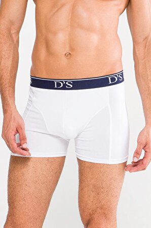 Ds Damat Beyaz Erkek Boxer DS0118