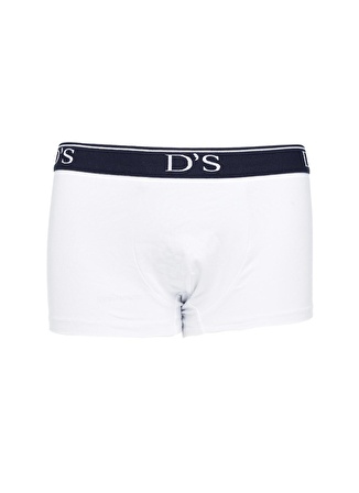 Ds Damat Beyaz Erkek Boxer DS Damat Trendy 3lü Boxer