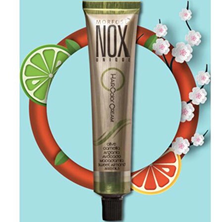 Nox Tüp Saç Boyası 5 Açık Kahve 60 ml