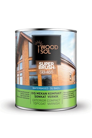 Woodsol Superbrush Sonkat Ahşap Verniği İpek Mat