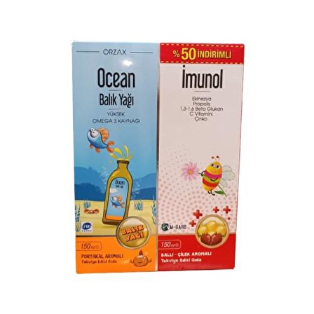 Ocean Balık Yağı + Imunol