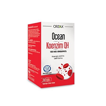 Orzax Ocean Koenzim QH 30 Kapsül