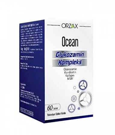 Orzax Ocean Glukozamin Kompleks 60 Tablet