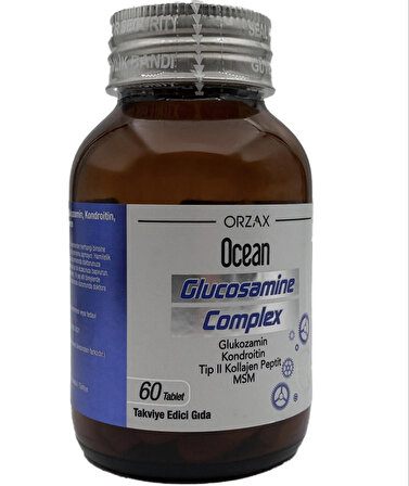 Ocean Glucosamine Complex Glukozamin Kondrotin Tip 2 Kollajen Peptit Msm
