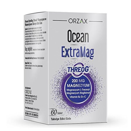 Ocean Extramag Threog 200 mg Tablet 60'lı