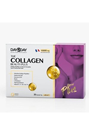 DAY2DAY The Collagen Beauty Plus 30 Tüp x 40 Ml Mango Aromalı - SKT:06/2025