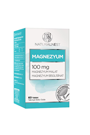 Naturalnest Magnezyum 60 Tablet