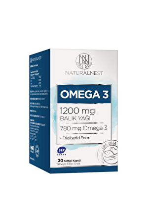 Naturalnest Omega 3 1200 Mg 30 Kapsül