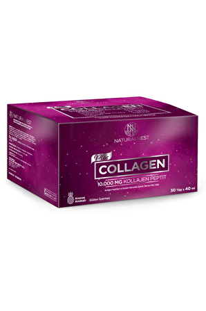 Naturalnest Plus Collagen 10.000 mg Takviye Edici Gıda 30 x 40 ml