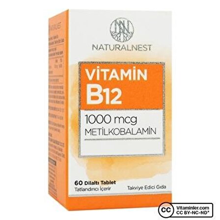 NaturalNest Methyl B12 1000 Mcg 10 ml Sprey