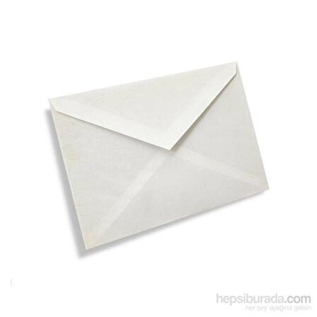 Asil Mektup Zarfı Ölçüleri 114X162 Beyaz 500 Adet