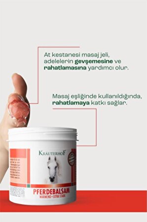 Krauterhof At Kestanesi Masaj Jeli 100 ml 2 Adet