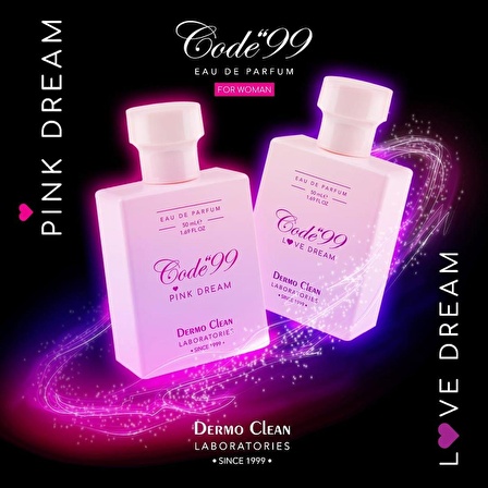 DERMO CLEAN CODE 99 LOVE DREAM PARFÜM 50 ML