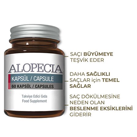 ALOPECİA PROCAPİL VE IGF İÇERİKLİ SAÇ DÖKÜLMESİNE KARŞI ŞAMPUAN VE 60 KAPSÜL SETİ