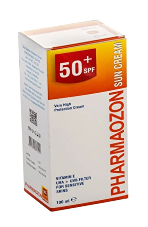 Pharmaozon 50+ Faktör Nemlendirici Hassas Ciltler İçin RenksizGüneş Koruyucu Krem 100 ml