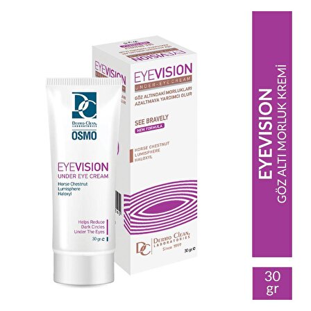 Dermo Clean Eyevision Göz Altı Morluk Kremi 30 ml