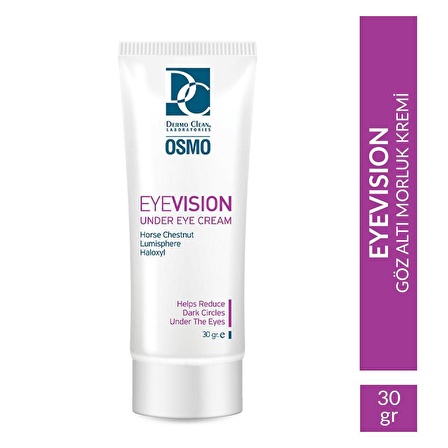 Dermo Clean Eyevision Göz Altı Morluk Kremi 30 ml