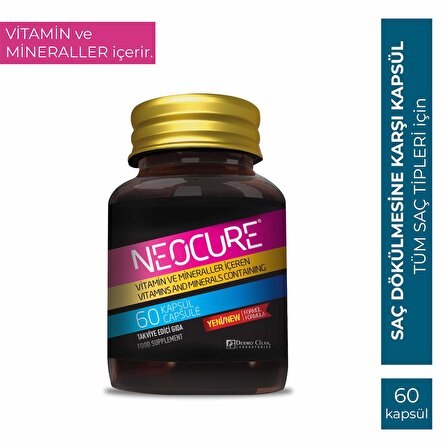 Dermo Clean Neocure Saç Ekimi Sonrası Vitamin 60 Tablet
