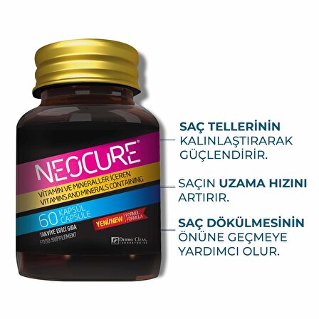 Dermo Clean Neocure Saç Ekimi Sonrası Vitamin 60 Tablet