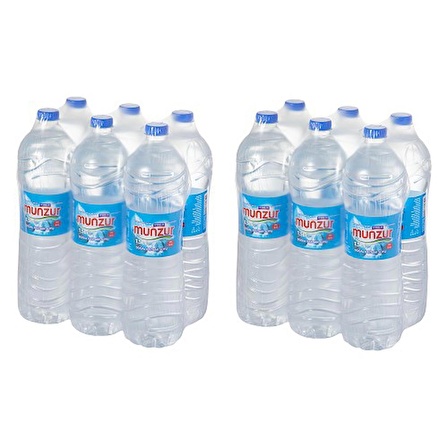 Munzur Doğal Kaynak Suyu 1,5 Lt x 12