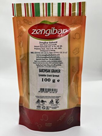 Zengibar Sarımsak Granül 100 gr