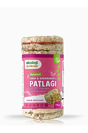 Glutensiz Karabuğdaylı Kinoalı Pirinç Patlağı