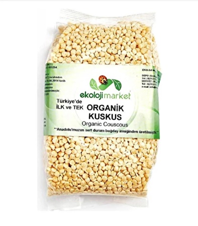 Ekoloji Market Organik Kuskus 400 Gr