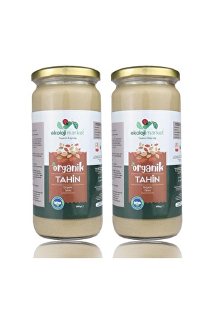 Ekoloji Market Organik Tahin 500 Gr - 2'li Paket