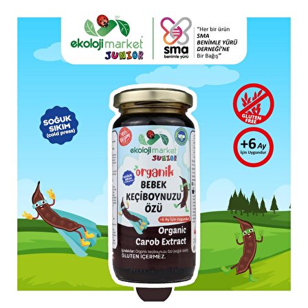 Ekoloji Market Organik Bebek Keçiboynuzu Özü 290 gr