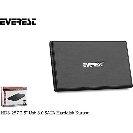 Everest HD3-257 Usb3.0/SATA 2.5"HDD Kutusu