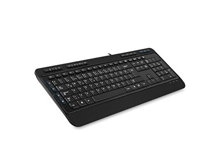 EVEREST KB-2900 Q Türkçe USB Multimedya Su geçirmez Siyah Klavye