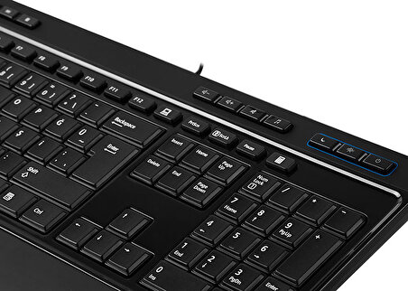 EVEREST KB-2900 Q Türkçe USB Multimedya Su geçirmez Siyah Klavye