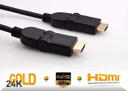 S Link Slx 318 Hdmı M M 5M Altın Uçlu 24K + L Kon. 1.4 Ver. 3D Kablo / S Link