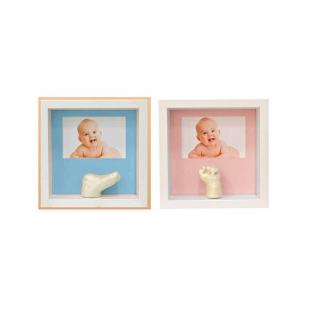 BABY MEMORY PRINTS 3D NIS CERCEVE - BEYAZ Beyaz