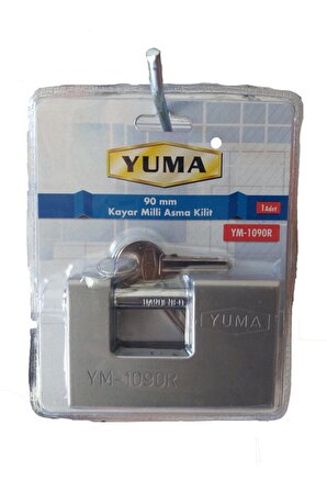 Yuma YM 1090R  Kayar Milli Asma Kilit 90 mm