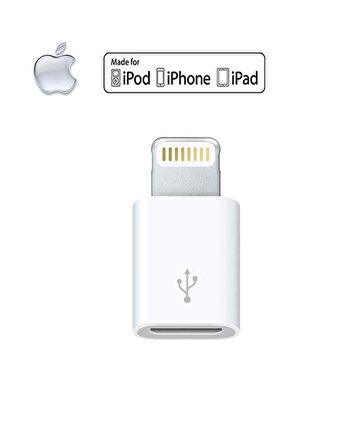 Codegen Apple iPhone iPad iPod Lightning Micro Usb Çevirici Dönüştürücü CDG-CNV72( Apple Uyumludur.)