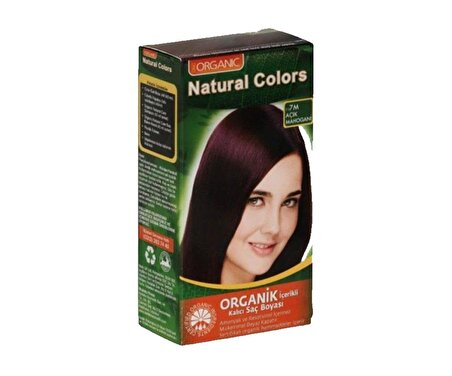 Natural Colors Açık Mahogani 7M Saç Boyası