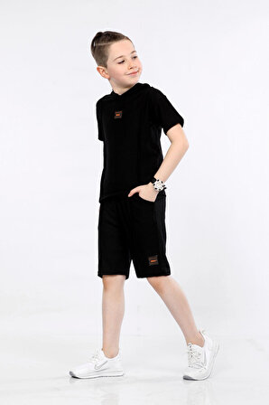 Mornio Erkek Çocuk Şort ve T-shirt İkili Takım VF24KMR5102324