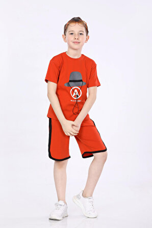 Mornio Erkek Çocuk T-shirt ve Şort 2 li Takım VF24KMR5100708