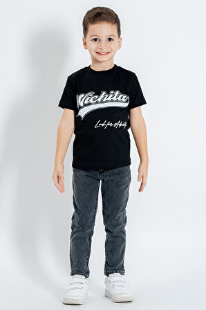Hola Kids Erkek Çocuk Trençkot-Pantolon ve Tişört 3 lü Takım HLK5060152