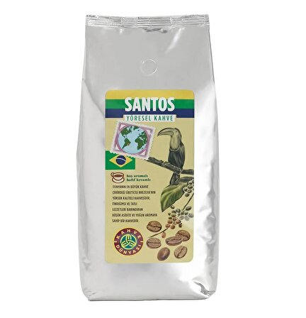 Kahve Dünyası Yöresel Santos Kahve Çekirdek 1kg