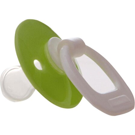 Tombik %0 BPA Standart Silikon Emzik 3 ay+ / Yeşil