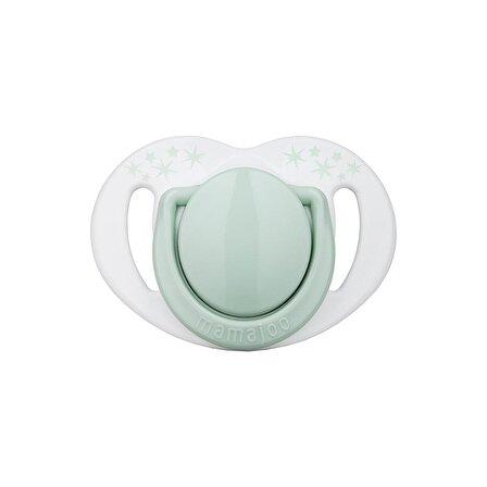 Mamajoo Saklama Kutulu Ortodontik Emzik 12+Ay Yeşil