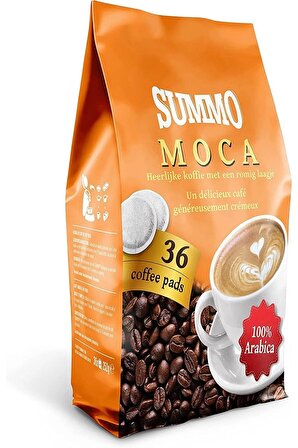 Summo Moca Pod Kahve Senseo Kahve Makinesi Kapsülü 36 Lı Paket