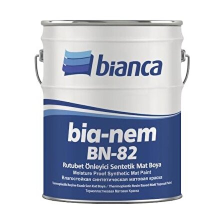 Bianca Bia-Nem BN-82 (Nem Önleyici Boya) Beyaz 2,5 Lt