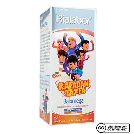 Biolabor Balomega 200 mL - BAL/PORTAKAL