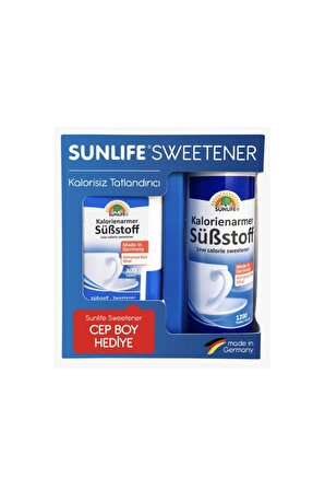  Sunlife Sweetener Kalorisiz Tatlandırıcı Cep Boy Hediyeli